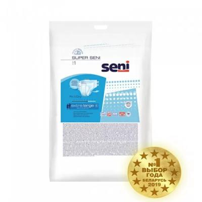Подгузники дышащие для взрослых товарного знака Seni Super Seni Plus extra large  упаковка №1
